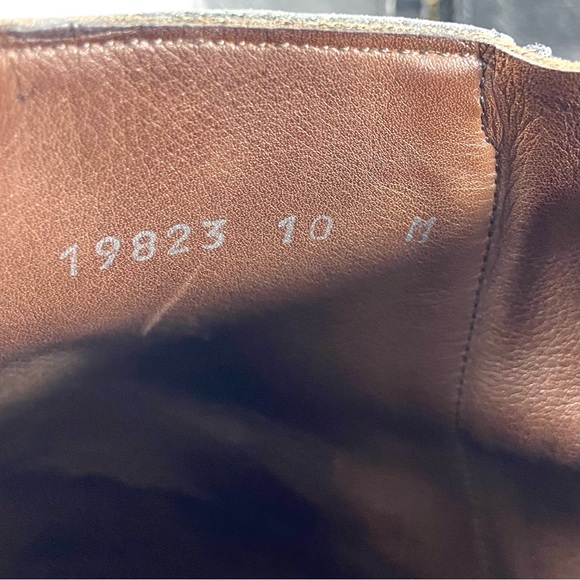 Magnanni Shoes Men’s 10M Black Chelsea Boots Leather Side Zip . - Picture 9 of 11